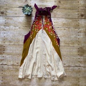 ✨Free People Boho beat of my heart tunic halter✨